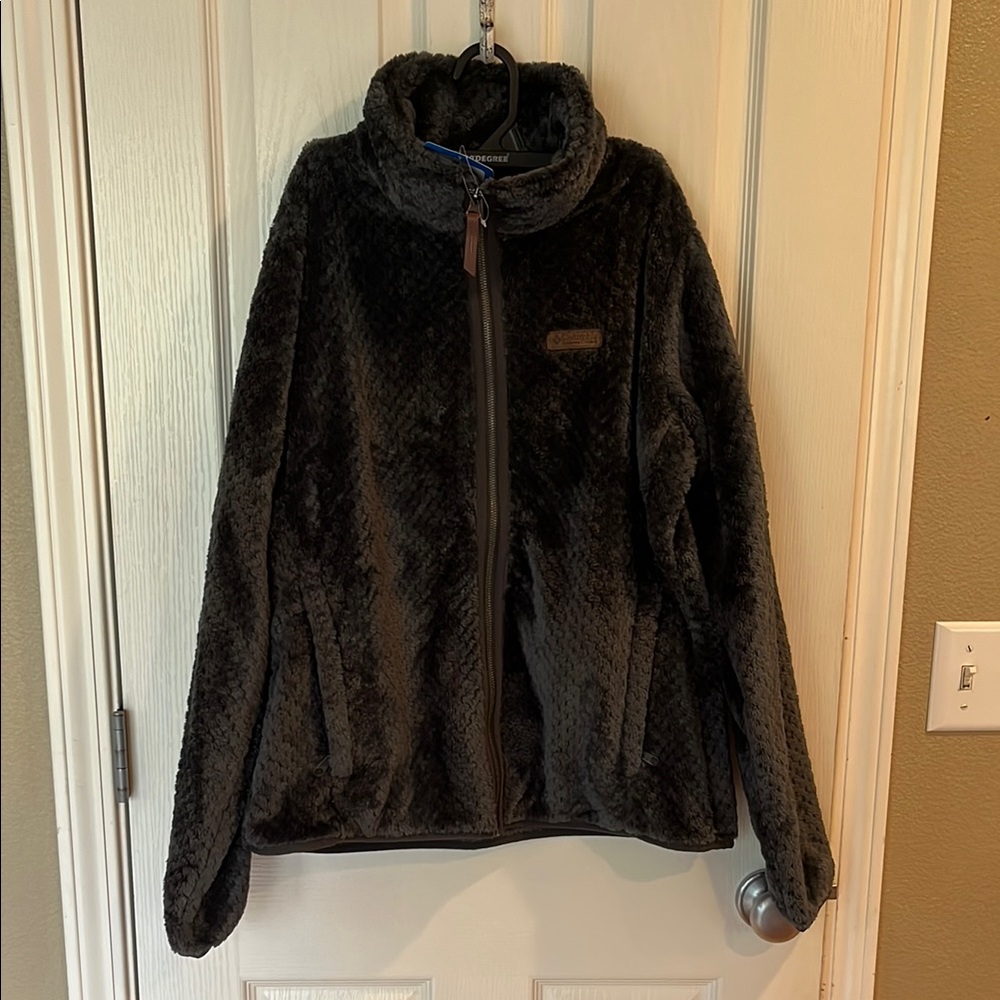 Columbia Dark Grey Fleece Jacket